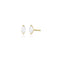 marquise cut diamond stud earrings<br>with bezel setting raised corners <span class='visuallyhidden'>Call or text 323-404-2959 if you need shopping assistance.</span>